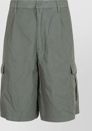 Emporio Armani cotton cargo bermuda shorts