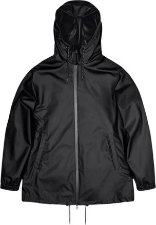 Rains Storm Breaker Waterdichte Jas Zwart - Dames - Regenjassen - Zwart - XS - Polyester - Jassen