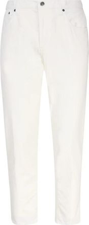 Dondup Brighton Slim Chino Broek - Heren - Slim Fit Broeken - Wit - W36 - Katoen - Broeken