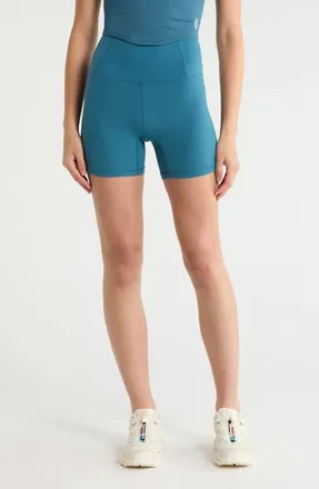 Free People FP Movement Never Better Bike Shorts in Riptide at Nordstrom, Size X-Small