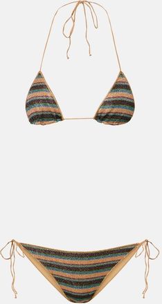 Os&eacute;ree Os&eacute;ree Lumi&egrave;re striped bikini