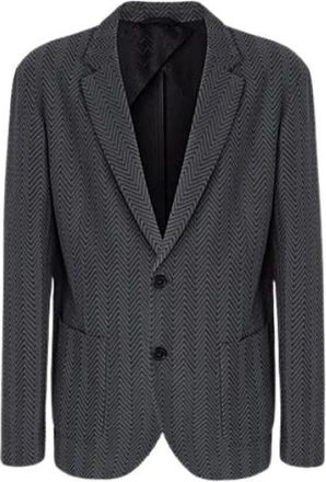 Missoni Heren, Jassen, Grijs, Maat: S Katoen