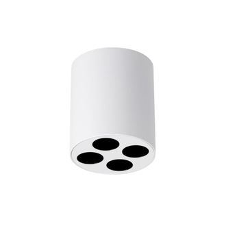 Sollux Lighting L&aacute;mpara de techo blanco aluminio alt. 10 cm