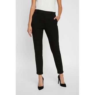 Vero Moda slim fit pantalon VMMAYA zwart