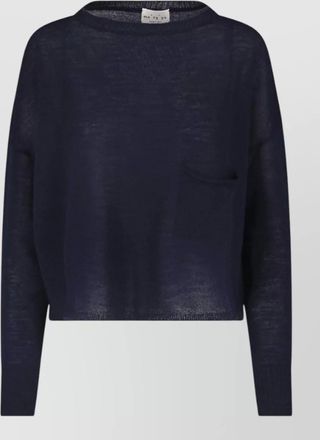 Maryya virgin wool crewneck sweatshirt