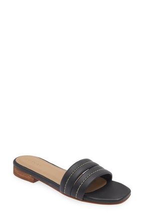 Kaanas Maya Chunky Slide Sandal in Black at Nordstrom, Size 9