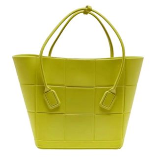 Bottega Veneta Bolso Tote Vintage Pre-owned - Pre-owned - Mujer - Amarillo - ONE SIZE