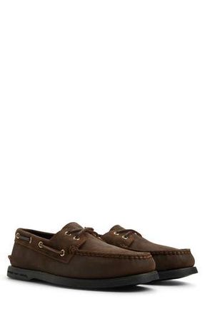 Sperry Top-Sider Gold Cup Authentic Original 2-Eye Boat Shoe in Khaki at Nordstrom Rack, Size 10.5