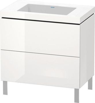 Duravit Duravit - Lavamanos Para Muebles L-cube C-bonded Con Base De Pie