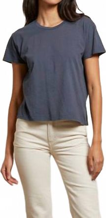 perfectwhitetee Harley Boxy Crew Tee In Night