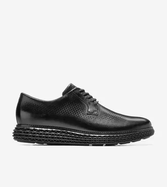 Cole Haan Mens &Oslash;riginal Grand 2.0 Oxford Shoes - Black Size 10.5