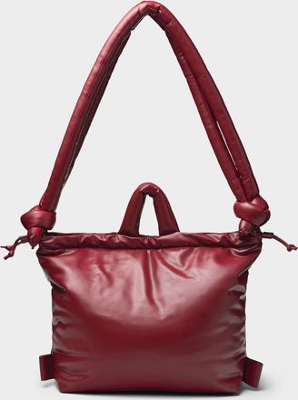 Ölend Womens Ona faux-leather padded tote bag