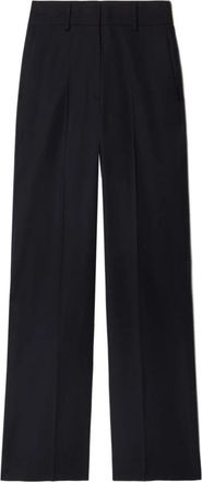 Off-white Tailored Cut Wide Broeken - Dames - Wijde Broeken - Zwart - M - Wol - Broeken