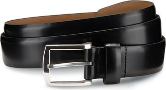Allen Edmonds Midland Ave. Leather Belt in Black at Nordstrom, Size 30