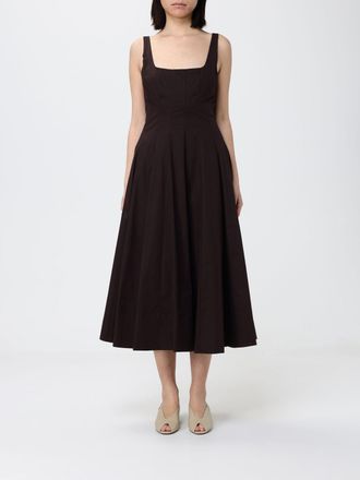 Staud Dress Woman color Brown