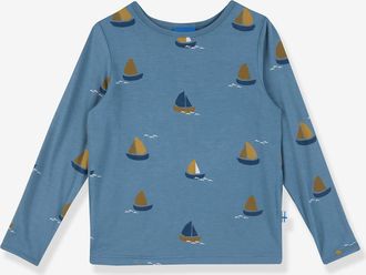 Finkid Kinder Langarmshirt JUHANNUS SUN finkid blau