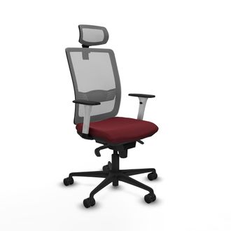 Piqueras y Crespo Silla De Oficina Piqueras Y Crespo Haches Blanco Ajustable C&oacute;moda
