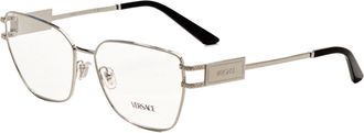 Versace Womens 57 mm Silver Opticals