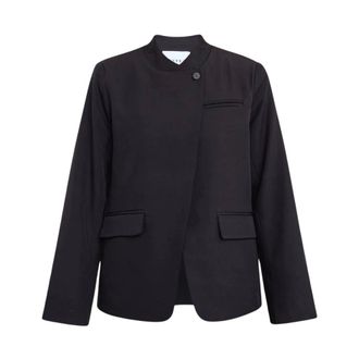 Sisters Point Viksa High Blazer - Dames - Jassen - Zwart - Maat: L Leer