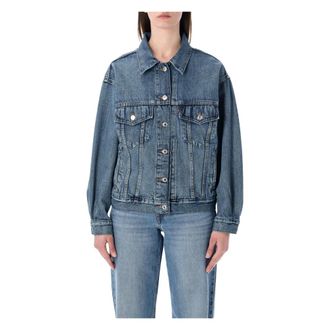 Levi's Denim Jackets, female, Blue, Size: L 90s Trucker Jacket