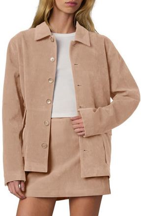 Joe's Faux Suede Chore Coat in Camel at Nordstrom, Size X-Large