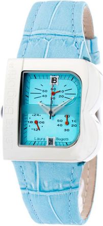 Laura Biagiotti Leather Dress Womens Watch