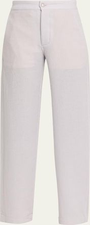 God's True Cashmere Affirmations Cashmere Straight-Leg Pants