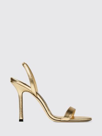 Jimmy Choo London Heeled Sandal Woman color Gold