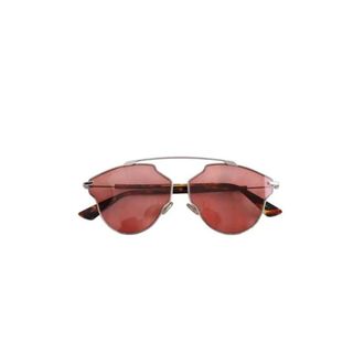 Dior Pre-owned Vintage Zonnebril - Dames - Pre-owned - Bruin - Maat: ONE Size
