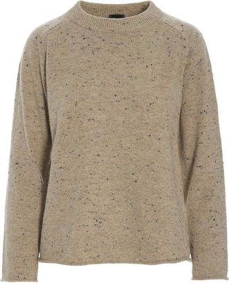 Bitte Kai Rand Enkel raglanbluse - Dames - Truien - Beige - Maat: S Wol