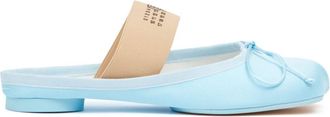 Maison Margiela anatomic-toe leather slippers - Blue