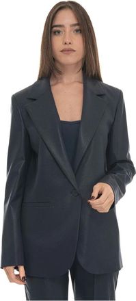Pennyblack Eufemia Jacket - Dames - Blazers - Blauw - L - Polyester - Jassen