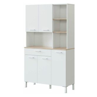 No Brand No Brand - Aparador De Cocina 5 Puertas Y 1 Caj&oacute;n - A186 Cm - Kira