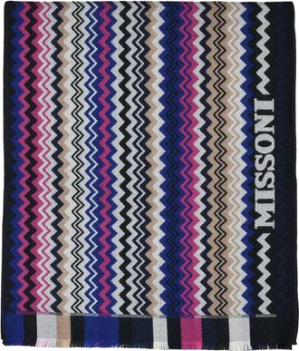 Missoni Black Wool Scarf