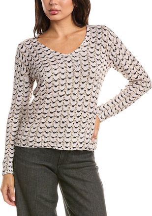 Nic+Zoe Nic & Zoe Mosaica Cord Sweater