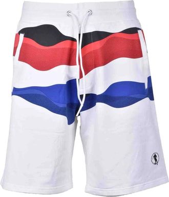 Dirk Bikkembergs White Sweatshirt Shorts