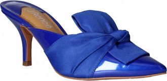 J. Rene&eacute; Womens Mianna Patent Pump Heels In Cobalt