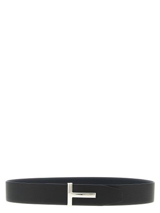 Tom Ford Mens Multicolor Calfskin Belt