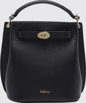 Mulberry Borsa mini a mano Islington in pelle di vitello a grana con manico piatto