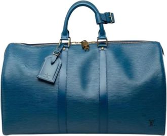 Louis Vuitton Pre-owned Keepall 45 - - Pre-owned - unisex - Blu - ONE SIZE
