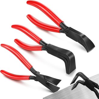 OEM Pince A Border - 180&deg; - 45&deg; - 90&deg; - Para Chapas Metalicas - Set De 3 Unidades