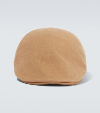 Giorgio Armani Wool and cashmere-blend cap