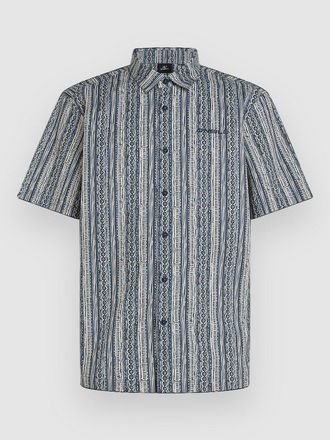 O'Neill Print Hemd blau