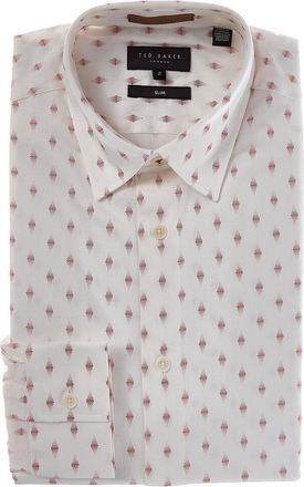 Ted Baker Pen Dot Slim Fit Shirt