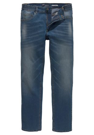 Arizona Dehnbund-Jeans ARIZONA Paul, Herren, Gr. 25, N + U Gr, blau (blau used), Obermaterial: 81% Baumwolle, 17% Polyester, 2% Elasthan, Basic, bequem lang, 