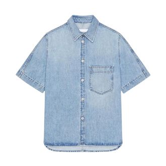 Givenchy Heren, Overhemden, Blauw, Maat: M