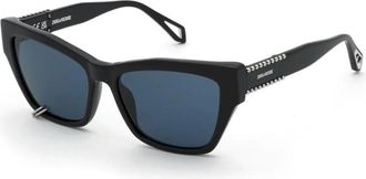Zadig&Voltaire Zonnebrillen - Dames - Zonnebrillen - Zwart - 56 MM - Accessoires