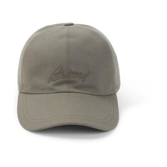 Brioni Baseball Cap - male - Brioni - Hats & Caps - Green - L - Accessories