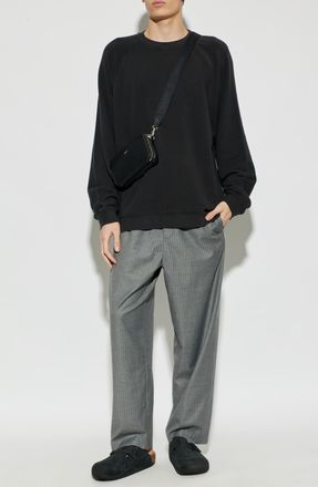 American Vintage Pinstripe Trousers, Mens, Grey