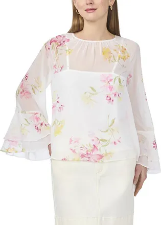 Vince Camuto Ruffle Sleeve Blouse